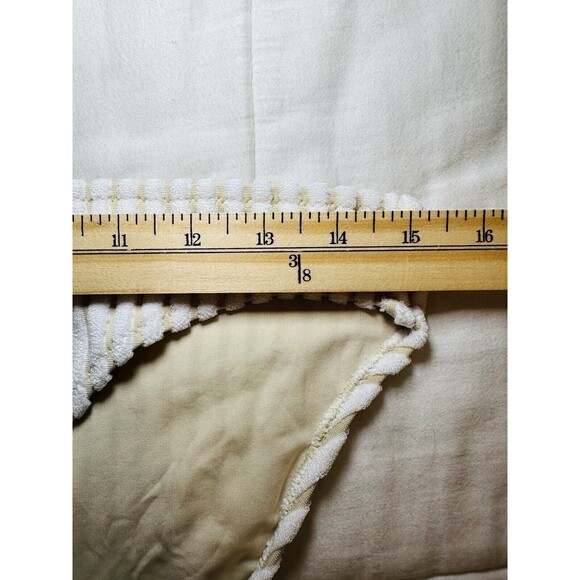 AERIE Bikini Bottoms BUNDLE OF‎ 3 Striped, Red, White/Tan Terry Stripe LARGE NWT - Picture 3 of 9